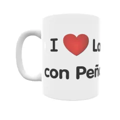 Taza - I ❤ Las Ventas con Peña Aguilera Regalo original y funcional. Taza personalizada de tu localidad.