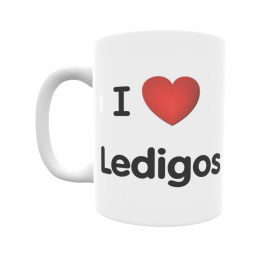 Taza - I ❤ Ledigos