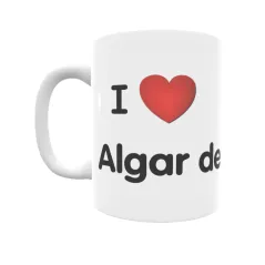 Taza - I ❤ Algar de Palancia Regalo original y funcional. Taza personalizada de tu localidad.