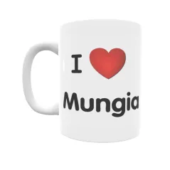 Taza - I ❤ Mungia Regalo original y funcional. Taza personalizada de tu localidad.