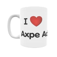 Taza - I ❤ Axpe Achondo Regalo original y funcional. Taza personalizada de tu localidad.