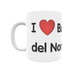 Taza - I ❤ Buenavista del Norte Regalo original y funcional. Taza personalizada de tu localidad.