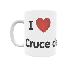 Taza - I ❤ Cruce de Sardina Regalo original y funcional. Taza personalizada de tu localidad.