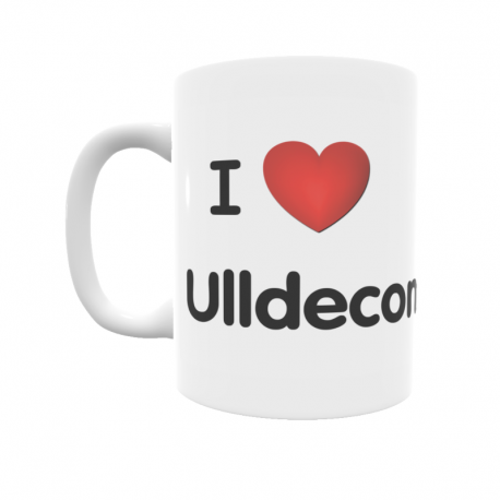 Taza - I ❤ Ulldecona