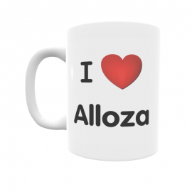 Taza - I ❤ Alloza
