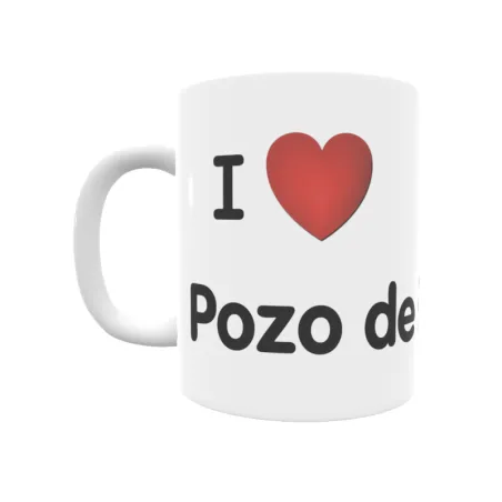 Taza - I ❤ Pozo de la Salud Regalo original y funcional. Taza personalizada de tu localidad.