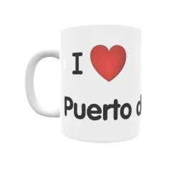 Taza - I ❤ Puerto del Rosario Regalo original y funcional. Taza personalizada de tu localidad.