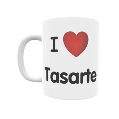 Taza - I ❤ Tasarte Regalo original y funcional. Taza personalizada de tu localidad.