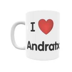 Taza - I ❤ Andratx Regalo original y funcional. Taza personalizada de tu localidad.