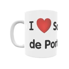 Taza - I ❤ Sant Antoni de Portmany Regalo original y funcional. Taza personalizada de tu localidad.