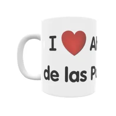 Taza - I ❤ Ahedo de las Pueblas Regalo original y funcional. Taza personalizada de tu localidad.