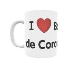 Taza - I ❤ Balneario de Corconte Regalo original y funcional. Taza personalizada de tu localidad.