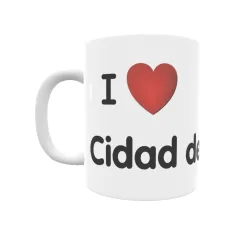 Taza - I ❤ Cidad de Ebro Regalo original y funcional. Taza personalizada de tu localidad.