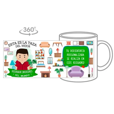 Taza Decorador de Interiores