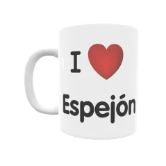 Taza - I ❤ Espejón Regalo original y funcional. Taza personalizada de tu localidad.