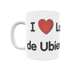 Taza - I ❤ La Molina de Ubierna Regalo original y funcional. Taza personalizada de tu localidad.