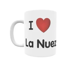 Taza - I ❤ La Nuez de Abajo Regalo original y funcional. Taza personalizada de tu localidad.