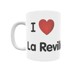 Taza - I ❤ La Revilla Regalo original y funcional. Taza personalizada de tu localidad.