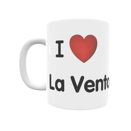 Taza - I ❤ La Ventosilla Regalo original y funcional. Taza personalizada de tu localidad.