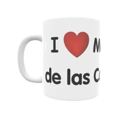 Taza - I ❤ Madrid de las Caderechas Regalo original y funcional. Taza personalizada de tu localidad.