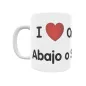 Taza - I ❤ Ordejón de Abajo o Santa María