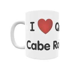 Taza - I ❤ Quintanilla Cabe Rojas Regalo original y funcional. Taza personalizada de tu localidad.