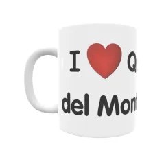 Taza - I ❤ Quintanilla del Monte Regalo original y funcional. Taza personalizada de tu localidad.