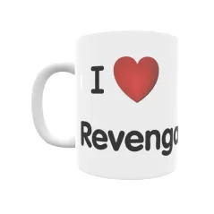 Taza - I ❤ Revenga de Muñó Regalo original y funcional. Taza personalizada de tu localidad.