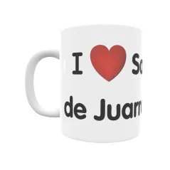 Taza - I ❤ Salgüero de Juarros Regalo original y funcional. Taza personalizada de tu localidad.