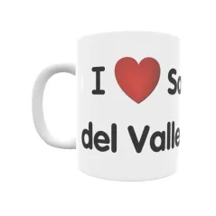 Taza - I ❤ San Clemente del Valle Regalo original y funcional. Taza personalizada de tu localidad.