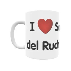 Taza - I ❤ San Felices del Rudrón Regalo original y funcional. Taza personalizada de tu localidad.