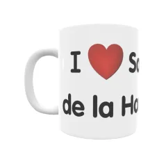 Taza - I ❤ San Pedro de la Hoz Regalo original y funcional. Taza personalizada de tu localidad.