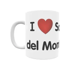 Taza - I ❤ San Pedro del Monte Regalo original y funcional. Taza personalizada de tu localidad.