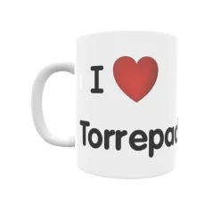 Taza - I ❤ Torrepadierne Regalo original y funcional. Taza personalizada de tu localidad.