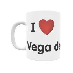 Taza - I ❤ Vega de Lara Regalo original y funcional. Taza personalizada de tu localidad.