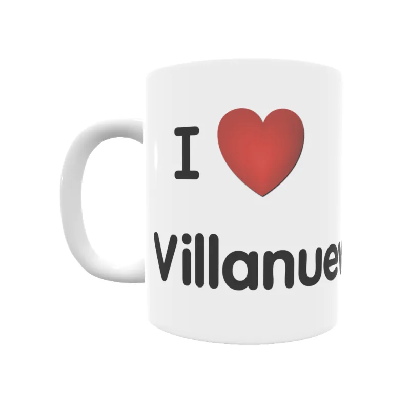 Taza - I ❤ Villanueva-Carrales