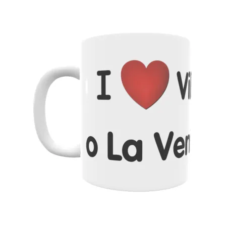 Taza - I ❤ Villayuda o La Ventilla Regalo original y funcional. Taza personalizada de tu localidad.