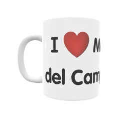 Taza - I ❤ Mejorada del Campo Regalo original y funcional. Taza personalizada de tu localidad.