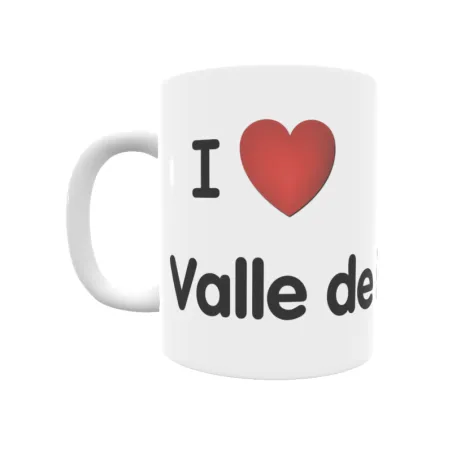 Taza - I ❤ Valle de los Caídos Regalo original y funcional. Taza personalizada de tu localidad.