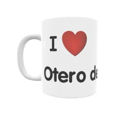 Taza - I ❤ Otero de Herreros Regalo original y funcional. Taza personalizada de tu localidad.