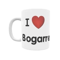 Taza - I ❤ Bogarre Regalo original y funcional. Taza personalizada de tu localidad.