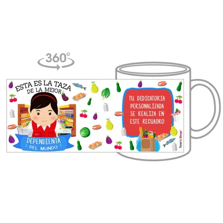 Taza Dependienta