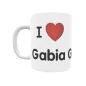 Taza - I ❤ Gabia Grande