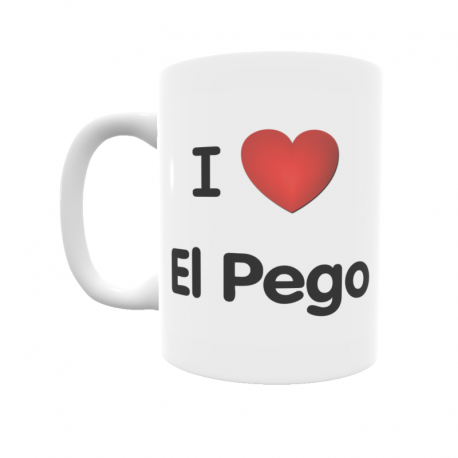 Taza - I ❤ El Pego