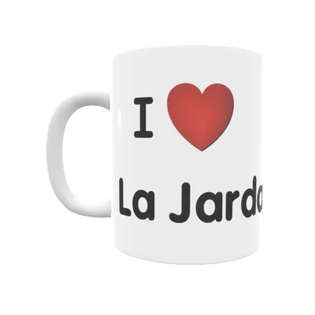 Taza - I ❤ La Jarda Regalo original y funcional. Taza personalizada de tu localidad.