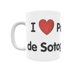 Taza - I ❤ Puerto de Sotogrande Regalo original y funcional. Taza personalizada de tu localidad.