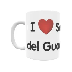 Taza - I ❤ San Isidro del Guadalete Regalo original y funcional. Taza personalizada de tu localidad.