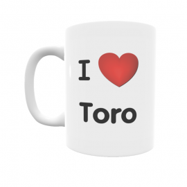 Taza - I ❤ Toro
