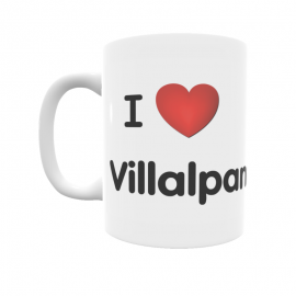 Taza - I ❤ Villalpando