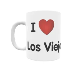 Taza - I ❤ Los Viejos Regalo original y funcional. Taza personalizada de tu localidad.